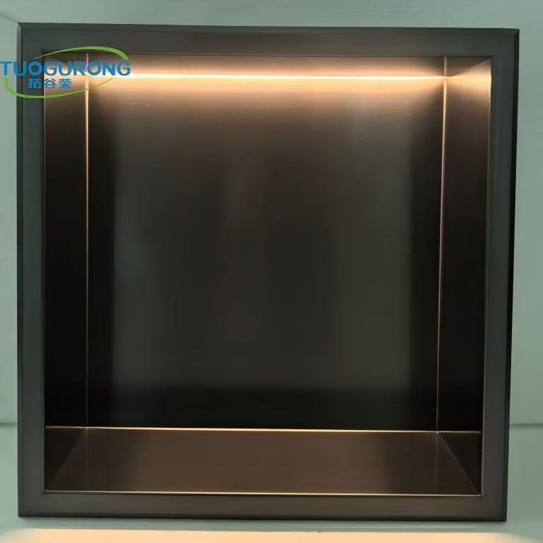 Bath Niche: The New Era of Bathroom Luxury — Integrated LED Lighting in Stainless Steel Shower Niches Bath Niche: The New Era of Bathroom Luxury — Integrated LED Lighting in Stainless Steel Shower Niches